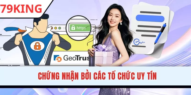 Cấp phép bởi các tổ chức danh tiếng hàng đầu